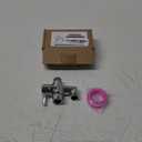 Brass Shower Arm Diverter Valve for Handheld Shower Head and Fixed Spray Head G1/2 3 Way Universal Bathroom System Component Replacement Part, Polished Chrome