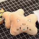 Sexysamba Car Headrest Pillow,Cartoon Neck Pillow for Car,Comfortable Soft Car Seat Pillow for Driving,Head Rest Cushion,Cute Neck Pillow for Travelling and Home 2Pcs (Tiger)