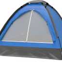 2 Person Camping Tent with Rain Fly and Carrying Bag - Lightweight Outdoor Tent for Backpacking (Blue)