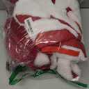 Potalay Men's Deluxe Santa Suit 11pc. Christmas Adult Santa Claus Costume (XX-Large)