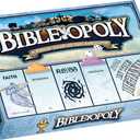 Late for The Sky Bibleopoly Family Board Game Faith-Based Cooperative Christian Play for 26 Players, Ages 8+, Bible History, Build a Church for Sunday School