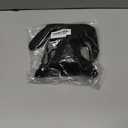 Breast Pillow  Soft 100% Cotton, Breast Pillow for Side Sleepers, Anti-Wrinkle Chest Support, Adjustable Strap, Breathable Fabric (Black)