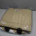 4PCS Car Seat Cover Pad, Breathable Auto Front Seat Bottom Cushion Mat & Seatback Cover, Soft Comfortable Vehicle Full Seat Protector, Universal Truck SUV Car Accessories (Beige)