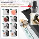 Mini Table Saw,Mini Multi-Functional Portable Crafts Saw Speed Angle Cutting Depth Adjustable Cutting Sanding Engraving for Wood Acrylic PCB Plastic(0.1-16mm)