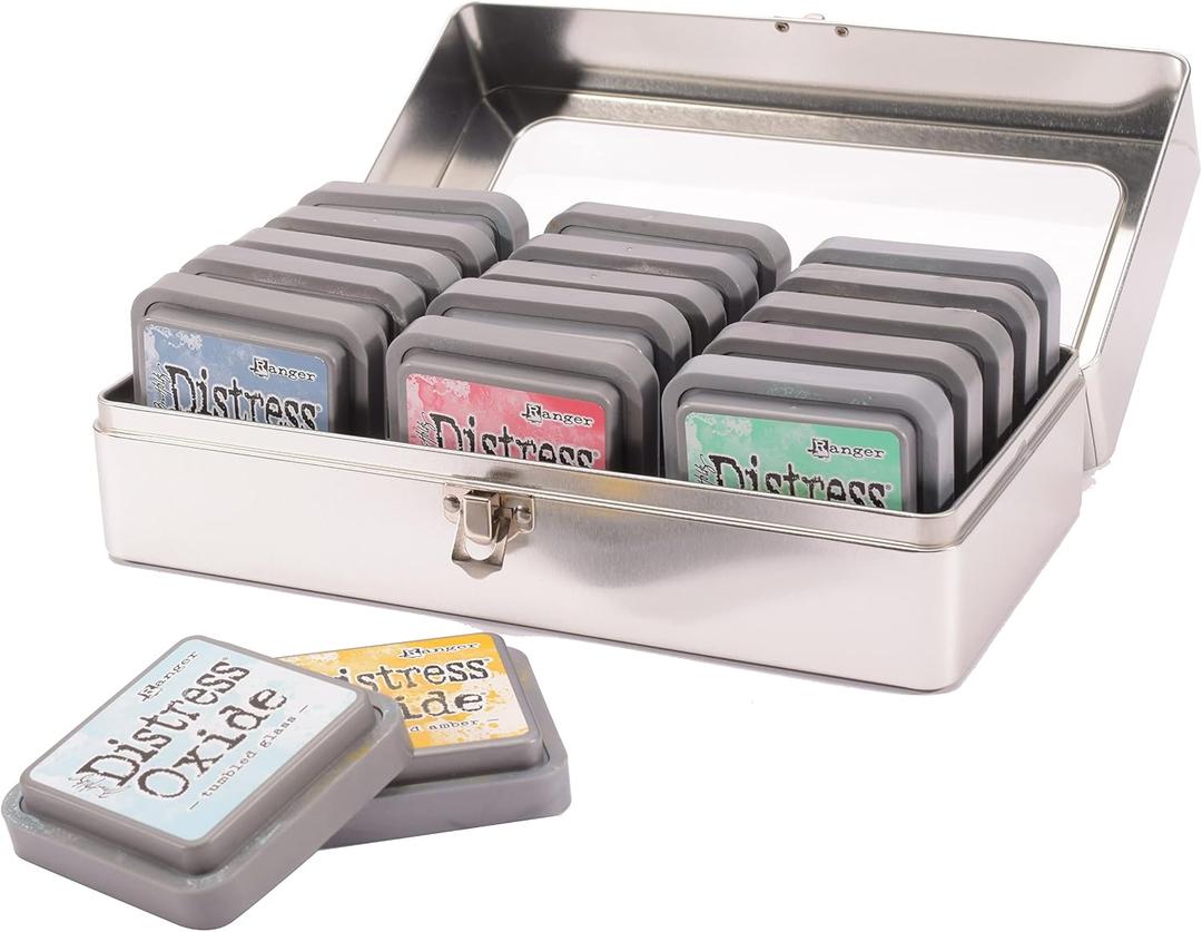Tim Holtz - Ranger DISTRESS INK PAD TIN, Grey