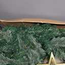 3FT Pre-lit Artificial Small Mini Christmas Tree with Warm White Multi-Color LED Lights, Remote Control and Timer, Perfect for Xmas Tabletop Decorations, Home, Kitchen, Dining Table top Green