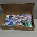 6 Pack Christmas Lollipop Pathway Lights Outdoor with 28PC Candy, 27" 176LED Peppermint Candy Cane Decoration with 8 Mode&Timer&Stake, Pathway Marker Light for Walkway Outsides Decor(Multicolor)