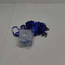 Name Tags,Bird Fiy 50 Pcs Waterproof Type Clear Plastic Horizontal Name Tag Badge Id Card and 50 Pcs Blue Lanyard