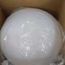 LOFTEK Floating Pool Light - 16-inch Large Ball Lamp with Remote - 3 Modes & 16 RGB Colorful - Waterproof & Rechargeable Globe Floor Lamp for Pool Party, Gaming Room, Garden, 1-Pack