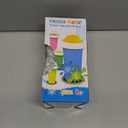 2022 Slushie Maker Cup, Magic Quick Frozen Smoothies Cup Cooling Cup Double Layer Squeeze Cup Slushy Maker Cup, Homemade Milk Shake Ice Cream Maker it for All Ages