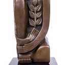 Abstract Sculpture Bronze Female Statue Metal Figurine BSE-001