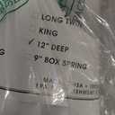 Dust Mite and Allergen Proof Mattress Encasing (Cover); Premium Microfiber (Queen; 12" deep) (Queen 60" x 80" x 12")