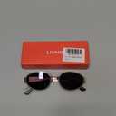 livho 2025 Trendy Oval Sunglasses - Stylish Polarized Shades for Everyday - Retro Metal Frames