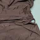 ZAFUL Women's Swimsuit Tankinis Tummy Control Bathing Suits 2 Piece Swimsuit Full Coverage Slimming Tankini Top with High Waisted Bottom Brown XL