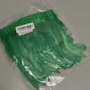 Green Rooster Fringe Trim 2.15Yard 8-10inch for Feather Shawl Cape,DIY Sewing Craft Clothing Wedding Decoration