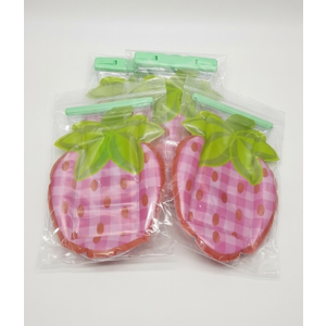 Waterproof Strawberry Phone Pouch,  5 Pack