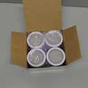 4 Pack 20 Stage Shower Filter Universal Replacement Cartridge Hard Water Purifier Removes Chlorine, Heavy Metals, Iron, Other Sediments, Water Softener with High Output