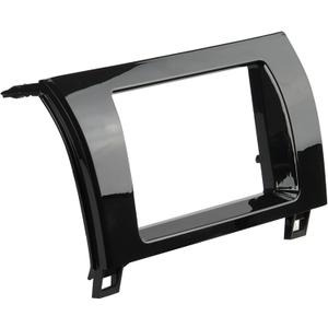 Scosche TA2073B Double DIN or Single DIN with Storage Pocket Radio Install Dash Kit Compatible with Select 2007-2013 Toyota Tundra & 2008-2022 Toyota Sequoia - Aftermarket Car Stereo Installation Kit (Size 10×6 inch)