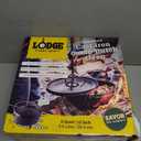 Lodge Pre-Seasoned Cast Iron Deep Camp Dutch Oven with Lid, 6 Quart