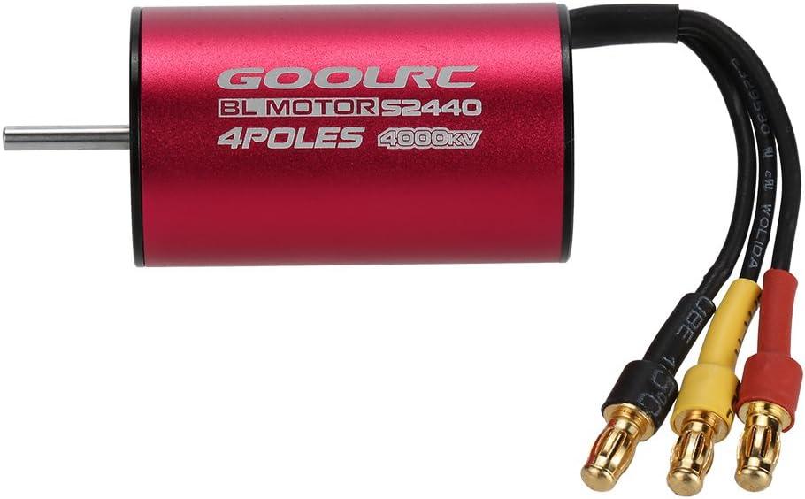 GoolRC S2440 4000KV Sensorless Brushless Motor for 1/18 1/16 RC Car
