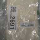 LEAFICO Reusable Produce Bags – Pack of 4, 100% Cotton Mesh & Solid Hybrid (Small 8x10 inch 4 Pcs) – Cloth Grocery Bags for Garlic, Nuts, Onions, Bulk Snacks – Washable, Plastic-Free, Breathable, Zero Waste (Natural)