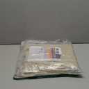 BGment Fashion Sliding Door Curtain 100 X 84 Inches, Wide Thermal Blackout Curtains Room Darkening Room Divider Window Curtain, 1 Panel, Beige, 84 Length X Wide 100