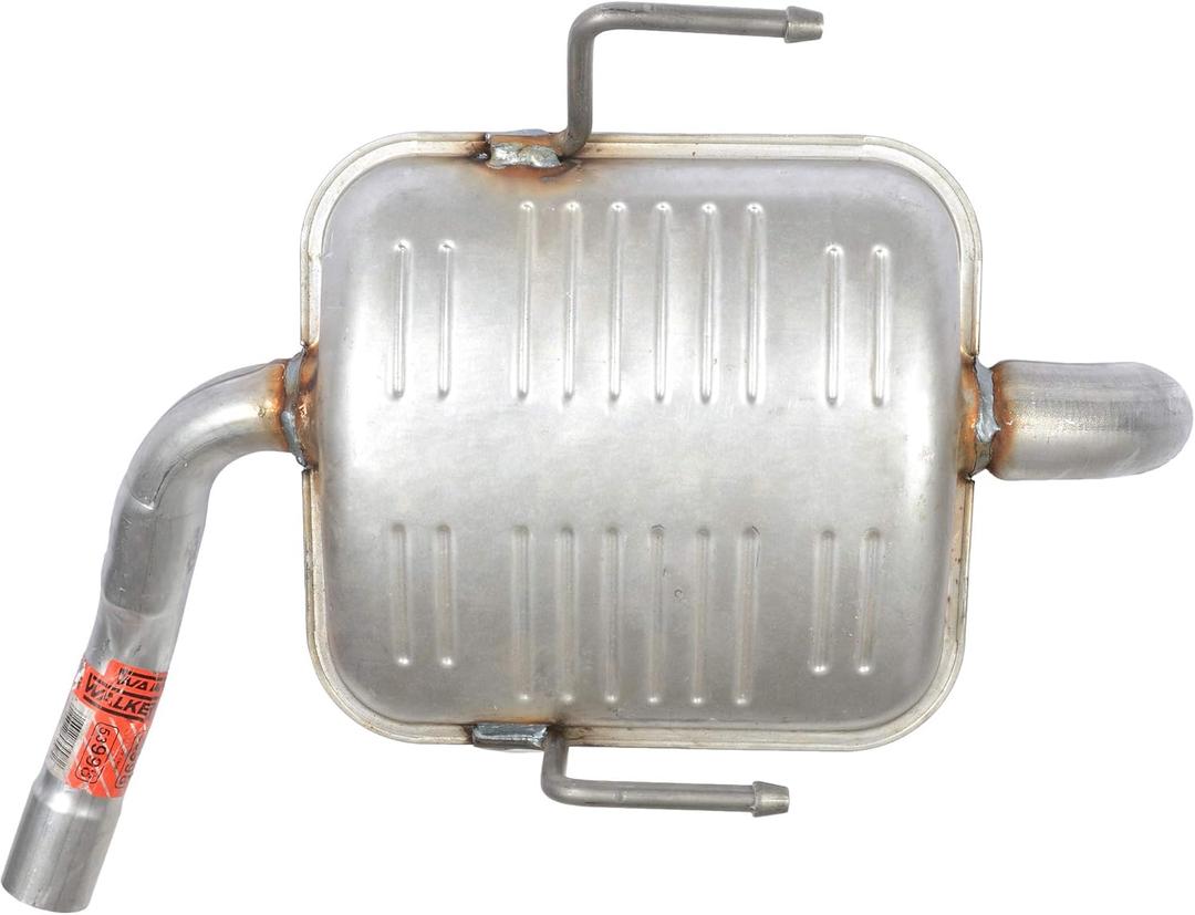 Walker 53998 Direct Fit Exhaust Resonator and Pipe Assembly 2" Inlet (ID) 2.5" Outlet (OD) for GMC Acadia