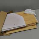 HOMEKOKO Double Layer Large Bread Box for Kitchen Counter, Retro Design Wooden Large Capacity Bread Storage Bin (Vintage Black)