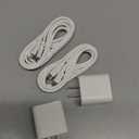 2Pack USB C Fast Charger for Apple iPad Pro 13(M4)/iPad Pro 12.9/11in 2026-2018,iPad Air M4/M3/M2/5th/4th,iPad 11th A16/10th/Mini 7,iPad Charger Fast Charging Wall Chargers Block&6FT USB C to C Cable