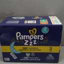 Pampers ZZZ Overnight Diapers, Size 3 (16-28 lbs), 116 Count, Nighttime Protection Disposable Baby Diaper, Night Time Leak and Skin Protection