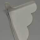 Neepanda Silicone Splash Guard for Bathtub, 2 Pack Shower Water Guards Large Bathtub Splash Guard Self-Adhesive Waterproof Shower Splash Guards to Keep Water Inside Shower (White)