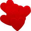 Playfully Ever After 3 Inch Red 22pc Stiff Felt Hearts