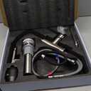 Ultimate Unicorn Brushed Nickel Single Handle Modern Bathroom Faucet with Pull Out Sprayer, 15.5" Retractable Hose, 360 Swivel Spout, Pop Up Drain, Stainless Steel, 1 Hole Installation