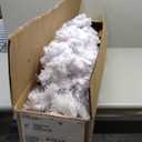 Unlit Artificial Slim Christmas Pencil Tree with Metal Stand