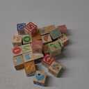 Joqutoys ABC Wooden Building Blocks for Toddlers 1-3 Large, 26 PCS Alphabet & Number Stacking Blocks, Educational Learning Toys for Boys Girls Kids Gifts 1.65''