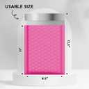 Yens Poly Bubble Mailers 8.5x12 25 Pack Hot Pink Waterproof Self Seal Adhesive Shipping Bags, Cushioning Padded Envelopes for Shipping, Mailing, Packaging Usable 8.5x11