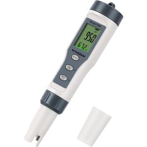 VIVOSUN 3-in-1 Digital pH Meter with ATC, 0.1 pH Accuracy Water Quality Tester, 0-14.0 pH Measurement Range for Hydroponics, Household Drinking, Pool and Aquarium (Gray) VIVOSUN 3-in-1 Digital pH Meter with ATC, 0.1 pH Accuracy Water Quality Tester, 0-14.0 pH Measurement Range for Hydroponics, Household Drinking, Pool and Aquarium (Gray)