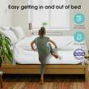 Baby Bed Rail Guard for Toddlers -59" Toddler Bed Rails for Twin, Full, Queen, King Bunk Size Bed Swing Down Bedrail Extral Tall Child Safety Side Railing Guards for Kids White