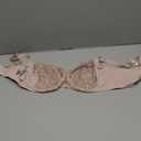 Skarlett Blue Entice Full Coverage Underwire Non Padded Everyday Bra with Lace fits up to H Cup (38DDD, Romance/Rose Gold)