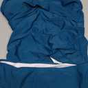 B2prity Women's Ruched Tankini Swimsuits V Neck Wrap Tie Back Two Pieces Bathing Suit Tummy Control Swimwear(Pine Green), Size: Large