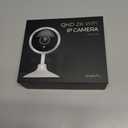 ARPHA 2K Indoor Security Camera, WiFi Pet Camera for Home Security with AI Detection, Night Version Two-Way Audio, Support TF Card & Cloud Storage