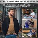 TECEUM Tactical Belt  Coyote B4 S  Heavy-Duty Military, Work, Hiking,Rigger, Utility, EDC Mens Belts  Quick-Release  Nylon Web