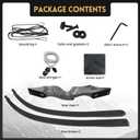 Obert Original Black Hunter Takedown Recurve Bow 60inch with Bamboo Core Limbs Archery Hunting Target Practice