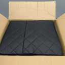 Dog Car Seat for Large Medium Size Puppy Dog,Soft Fabric Dogs Bed Filling Memory Foam,2 Clip-On Safety Leashs and 2 Pockets,Removable and Washable Comfy Pet Travel Car Seat(Black, Large)