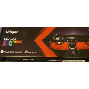 Nilight LED CAR Atmosphere Lights RGB Mode