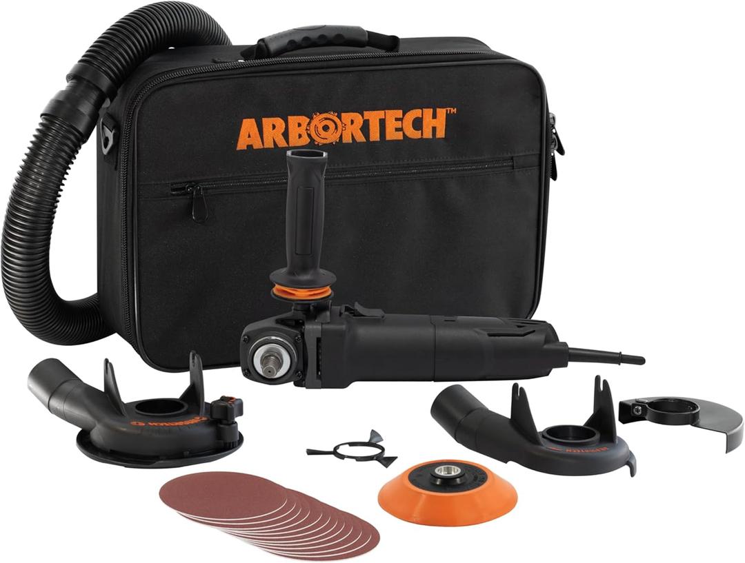 ARBORTECH Power Carving Unit | Variable Speed Angle Grinder for Woodworking | PWC.FG.900.20 ARBORTECH Power Carving Unit | Variable Speed Angle Grinder for Woodworking | PWC.FG.900.20