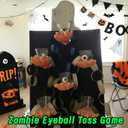 Halloween Games - Halloween Games for Kids, 24 Eyeballs Toys Bulk, Party Favors Crafts for Kids, Trick or Treat, Non-Candy Treat Bag Fillers for School Classroom Boys Girls Party Supplies