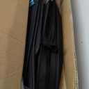 Chezope Car Seat Covers Full Set, Black Leather Seat Covers, Breathable Front and Back Car Seat Protectors, Wear-Resistant Seat Covers Universal Fit for Most Cars SUV Truck (Black-Stripes-B,Full Set)