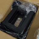 Food Container Lid Organizer for Rubbermaid Brilliances nap-on lids, Lid Organizer for Kitchen Cabinet Storage (3-Piece) - Holds 24 Lids for 4.7 Cup, 3.2 Cup, 1.3 Cup & 0.5 Cup Containers (Black)