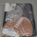 Football Card Binder, 9 Pocket Sports Card Binder, 720 Double Sided Pocket Waterproof Binder, Baseball trading cards Zipper Album, Expandable, Compatible with Gaming Cards, Yugioh, MTG and Other TCG,Sports Theme, Three balls